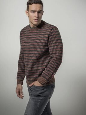 Karrson Of Norway Fair Isle Fisherman Knit Sweater Sz.L